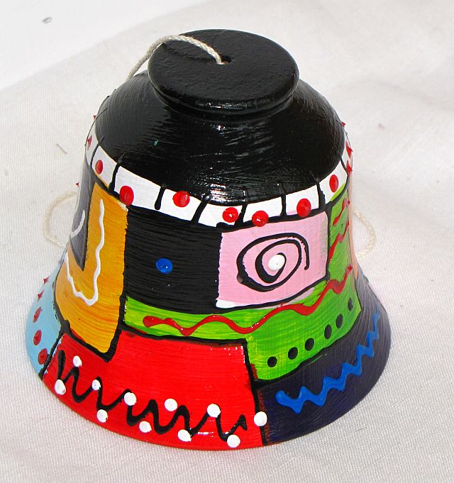 ceramica clopotel de atarnat- 029 - Apasa pe imagine pentru inchidere